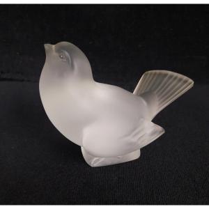 Oiseau En Cristal Lalique (xxe Siècle)