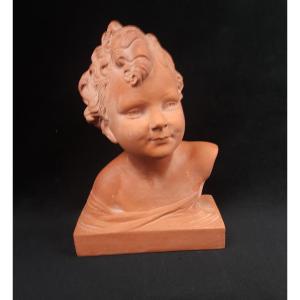 Ugo Cipriani (1887-1960) - Terracotta Sculpture - Young Child