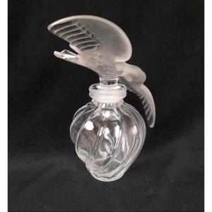Lalique France - Grand Flacon en cristal - L'air du temps