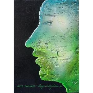 Luigi Castiglioni (1936–2003) - Acrylique sur poudre de marbre - Auto-analyse