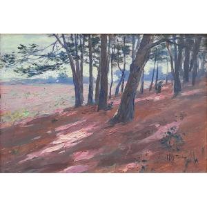 Alexandre Rigotard (1871–1944) - Huile sur panneau - Paysage 