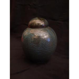 Covered Ceramic Pot (20th Century)