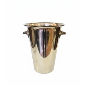 Art Deco Silver-plated Metal Champagne Bucket – Reneka 