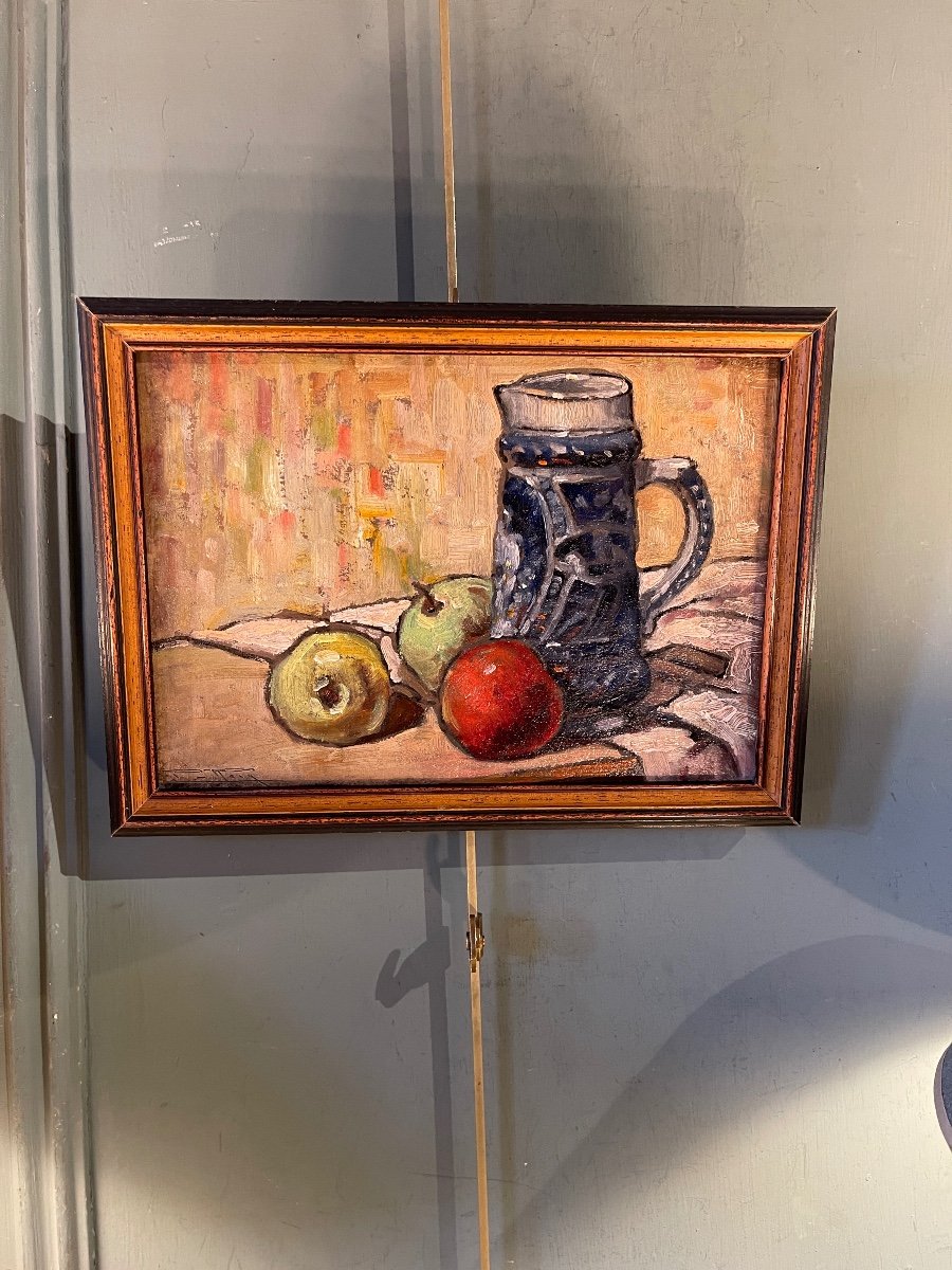 Two Still Lifes Early Twentieth-photo-2