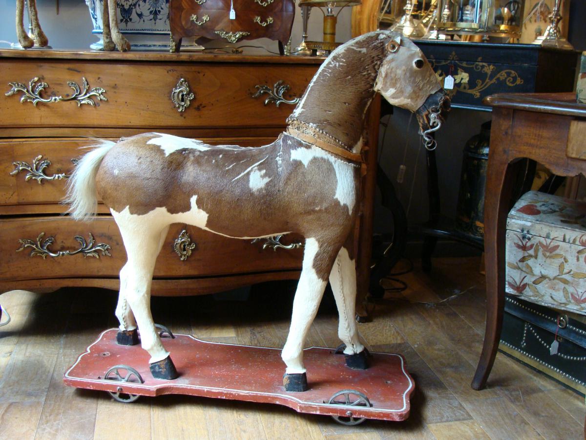 cheval a roulette ancien