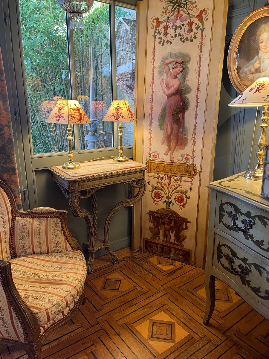 Painted Wood Console -photo-8