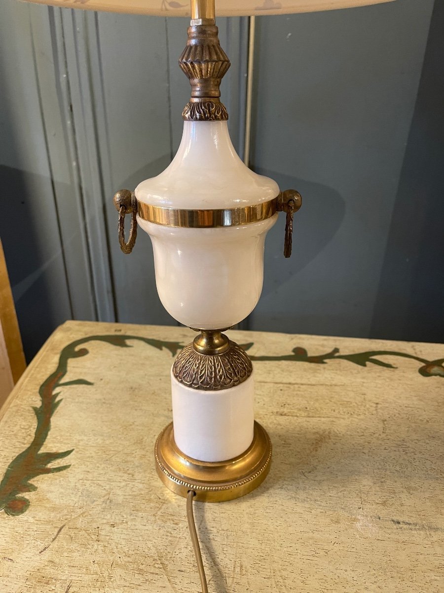 Pair Of Cassolette Lamps, Height 45 Cm -photo-4