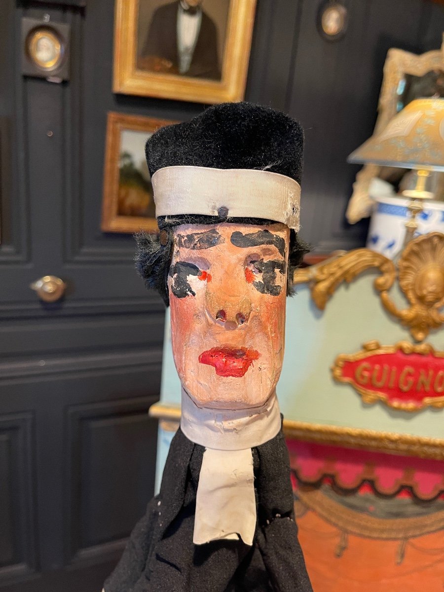 Marionnette à Gaine Du Théâtre De Guignol, l'Avocat-photo-1