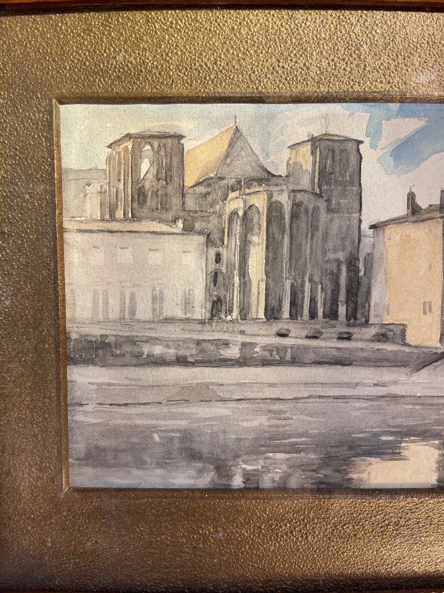 Léon Garraud, La Cathédrale De Saint-Jean, Lyon-photo-2