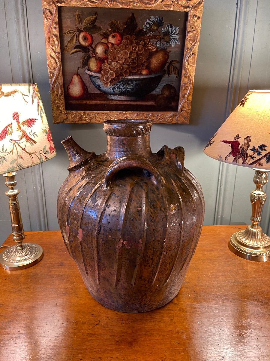 Large 18th Century Oil Jar-photo-1