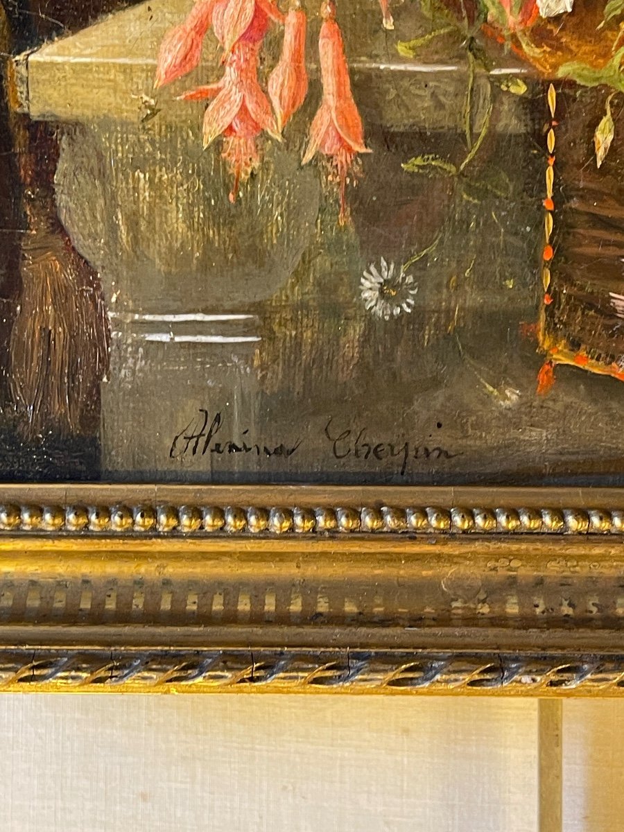 Petite Nature Morte Aux Fleurs De Alexina Cherpin -photo-3