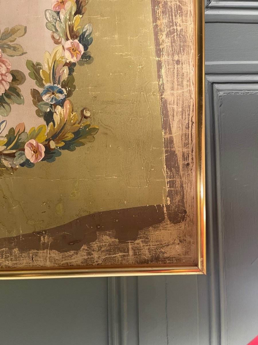 Aubusson Tapestry Cardboard, 86 Cm X 94 Cm-photo-3