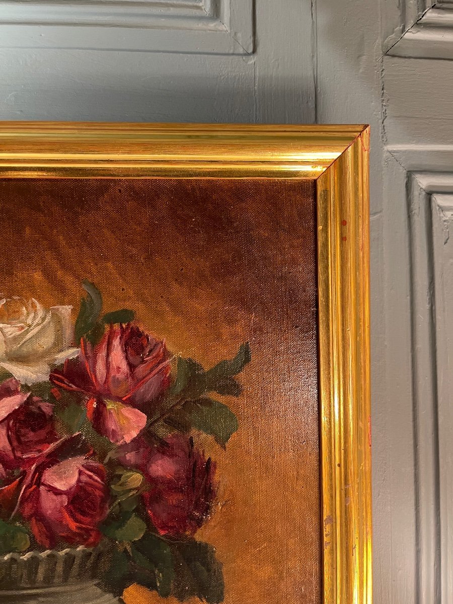 Tableau De Roses Anciennes-photo-4