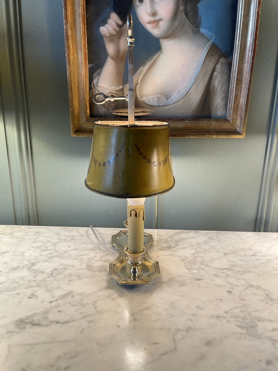 Lampe Bouillotte &agrave; D&eacute;cor Floral-photo-2