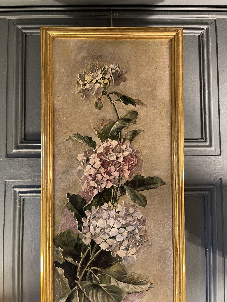 Les Hortensias, 104 cm x 43 cm-photo-2