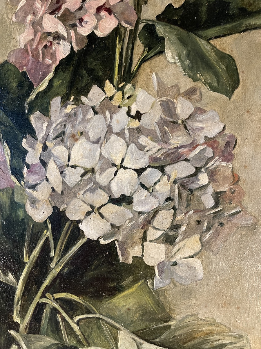 Les Hortensias, 104 cm x 43 cm-photo-2