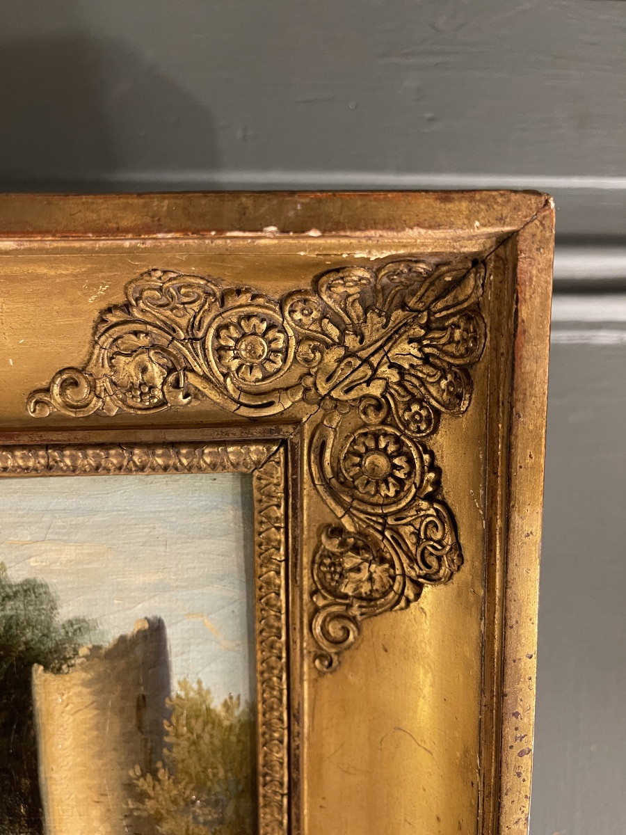 Animated Italian Landscape, 19th Century, No. 1-photo-4
