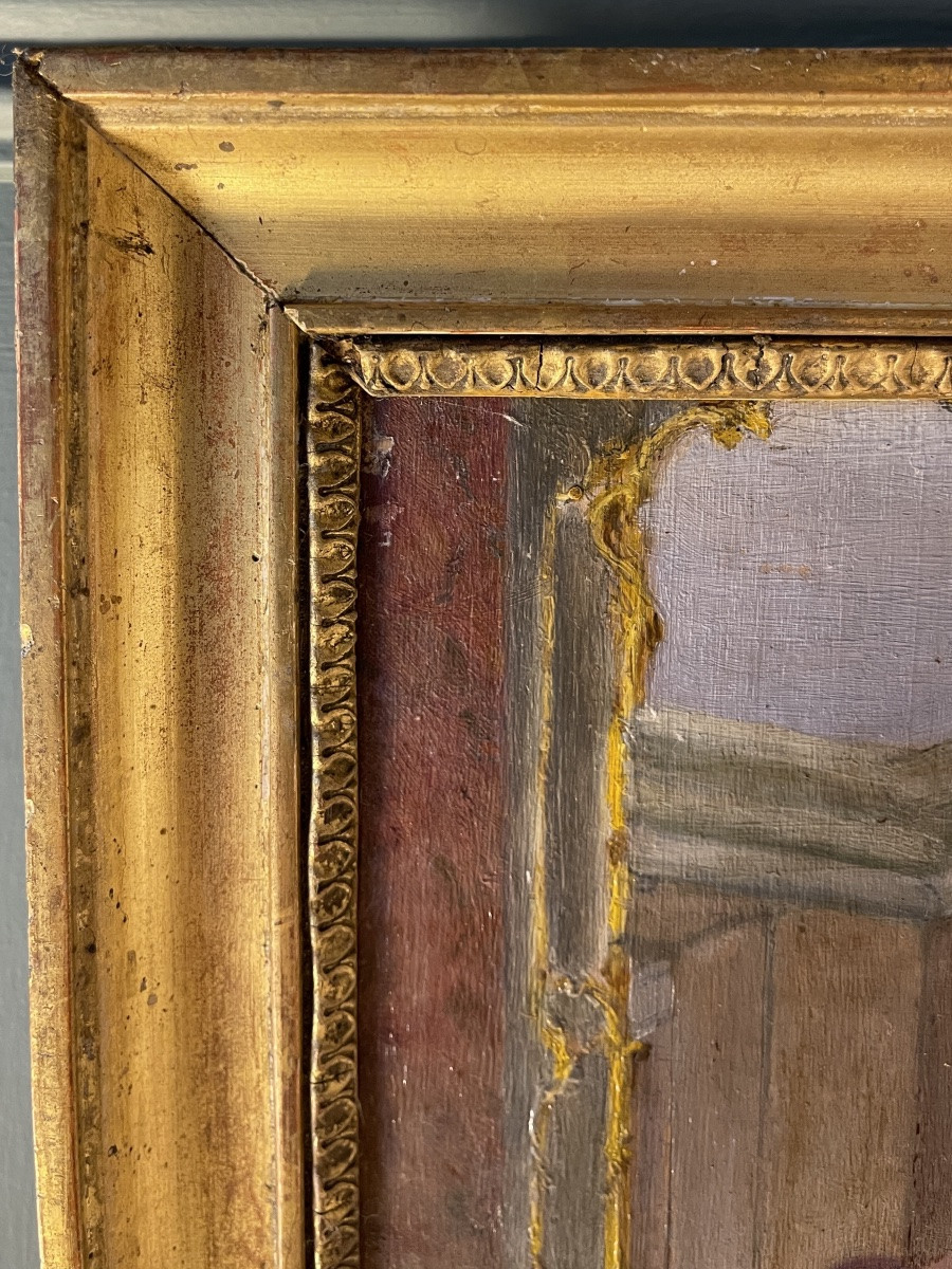 Scène d'Intérieur XIXème d'Emile Henry-photo-3