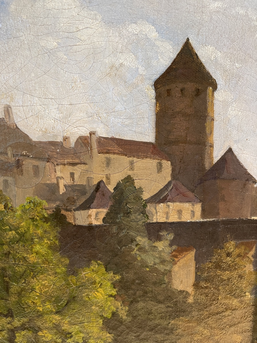 Les Lavandières, Paysage Animé XIXème-photo-2