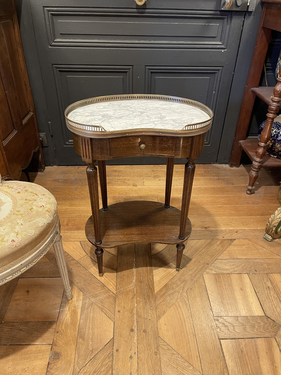 Louis XVI Style Kidney Table-photo-2