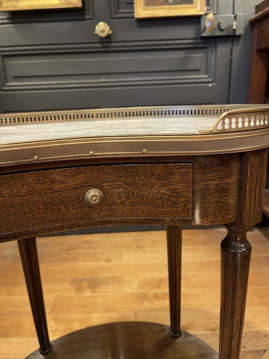 Louis XVI Style Kidney Table-photo-7