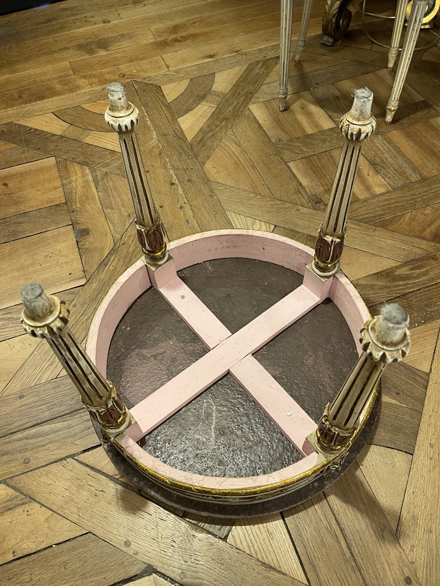 Table Basse En Bois Peint -photo-4