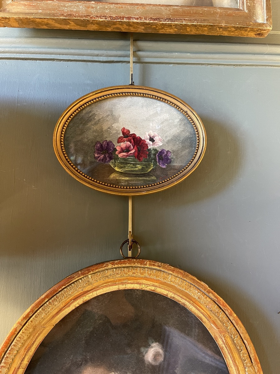 Small Watercolor Of Flowers, Anemones-photo-3