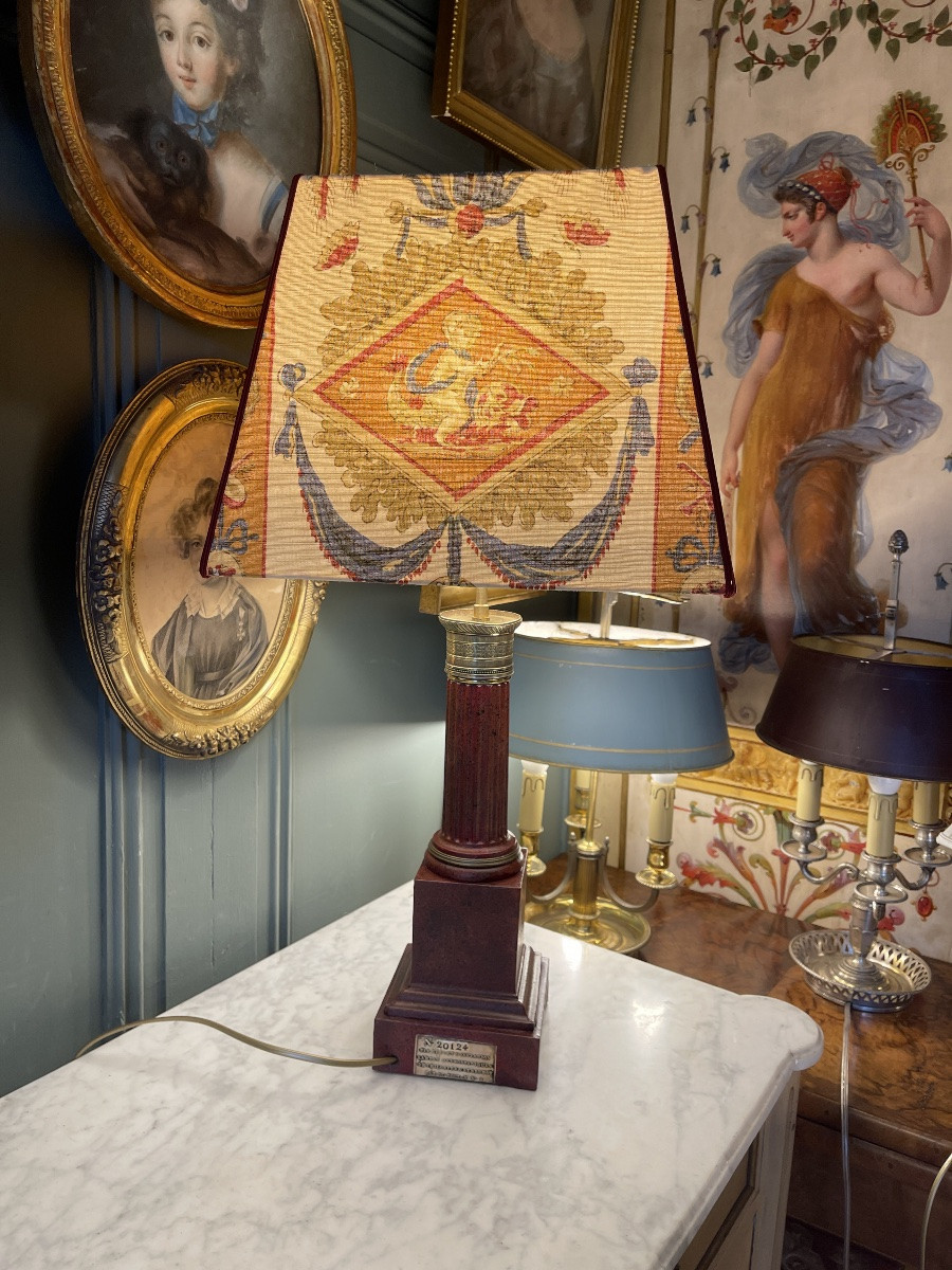 Thilorier Lamp In Painted Sheet Metal, 19th Century, Height 65 Cm-photo-4