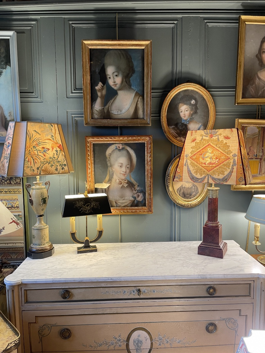 Thilorier Lamp In Painted Sheet Metal, 19th Century, Height 65 Cm-photo-8