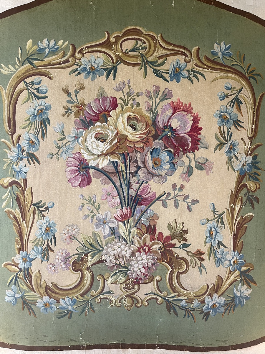 Aubusson Tapestry Box N°1, 67.5 Cm X 67.5 Cm-photo-2