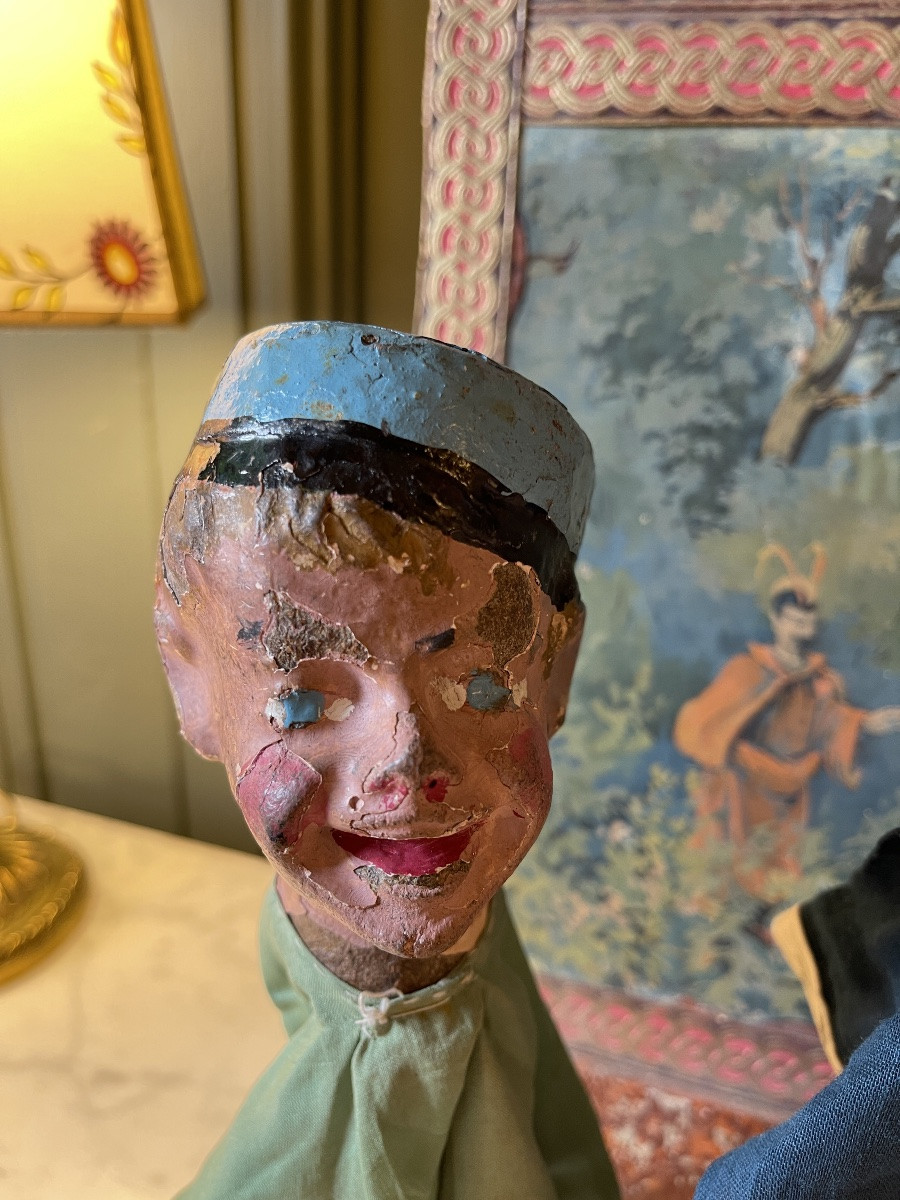 Series Of Four Guignol Puppets-photo-2
