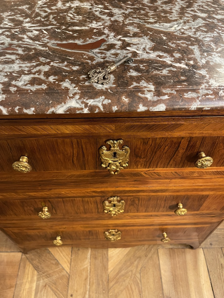 Small Regency Period Chest Of Drawers, 18th Century-photo-2