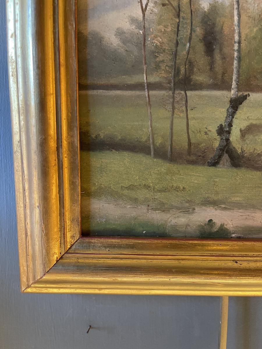 Landscape Dated October 1864 -photo-3