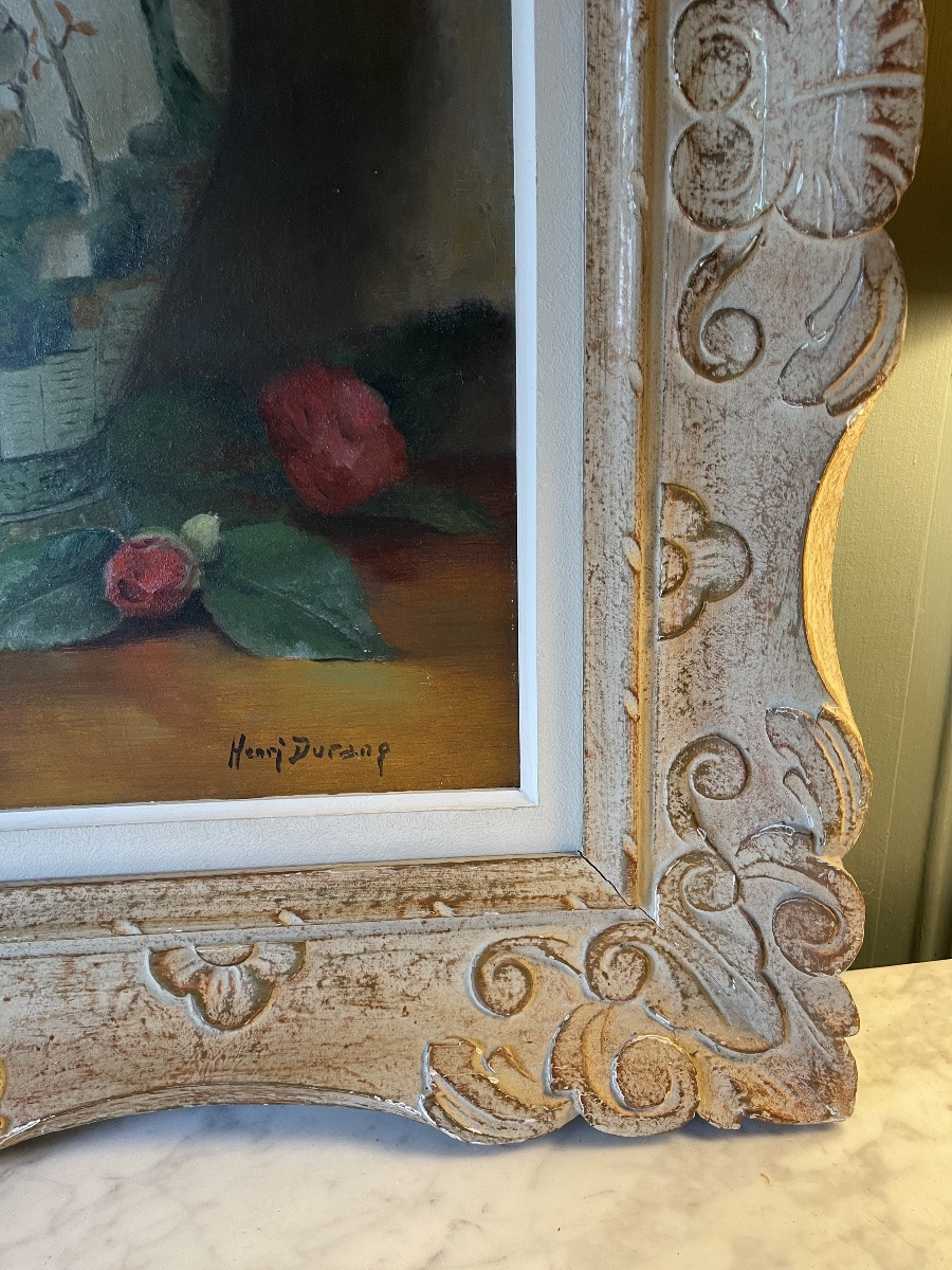 Nature morte aux objets asiatiques et fleurs-photo-5