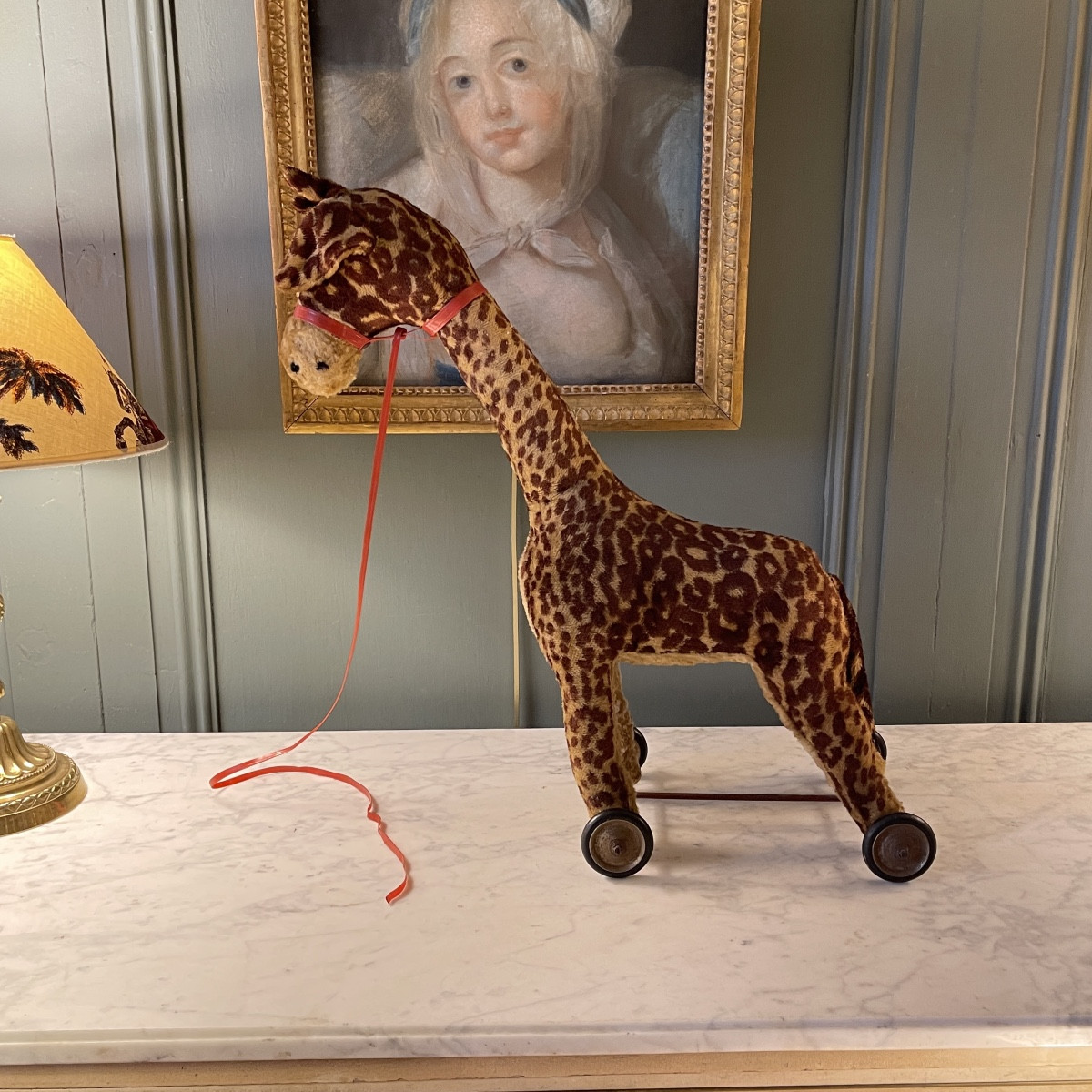 Giraffe On Wheels