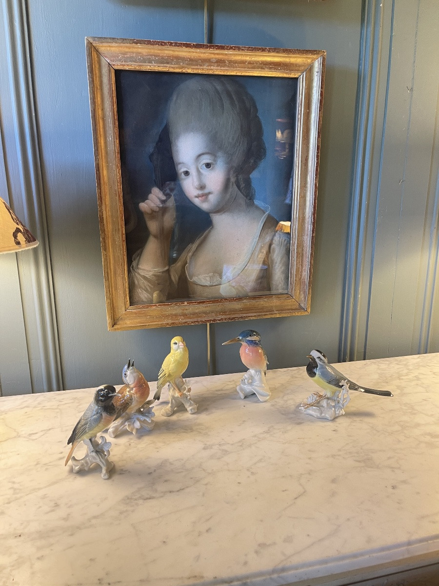 Karl Ens, oiseau en porcelaine n°1-photo-5