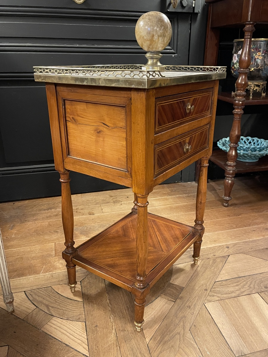 Louis XVI Period Chiffonier Table-photo-2
