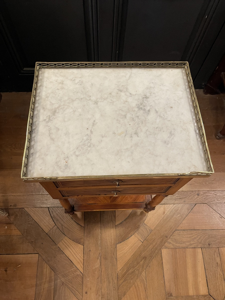 Louis XVI Period Chiffonier Table-photo-4