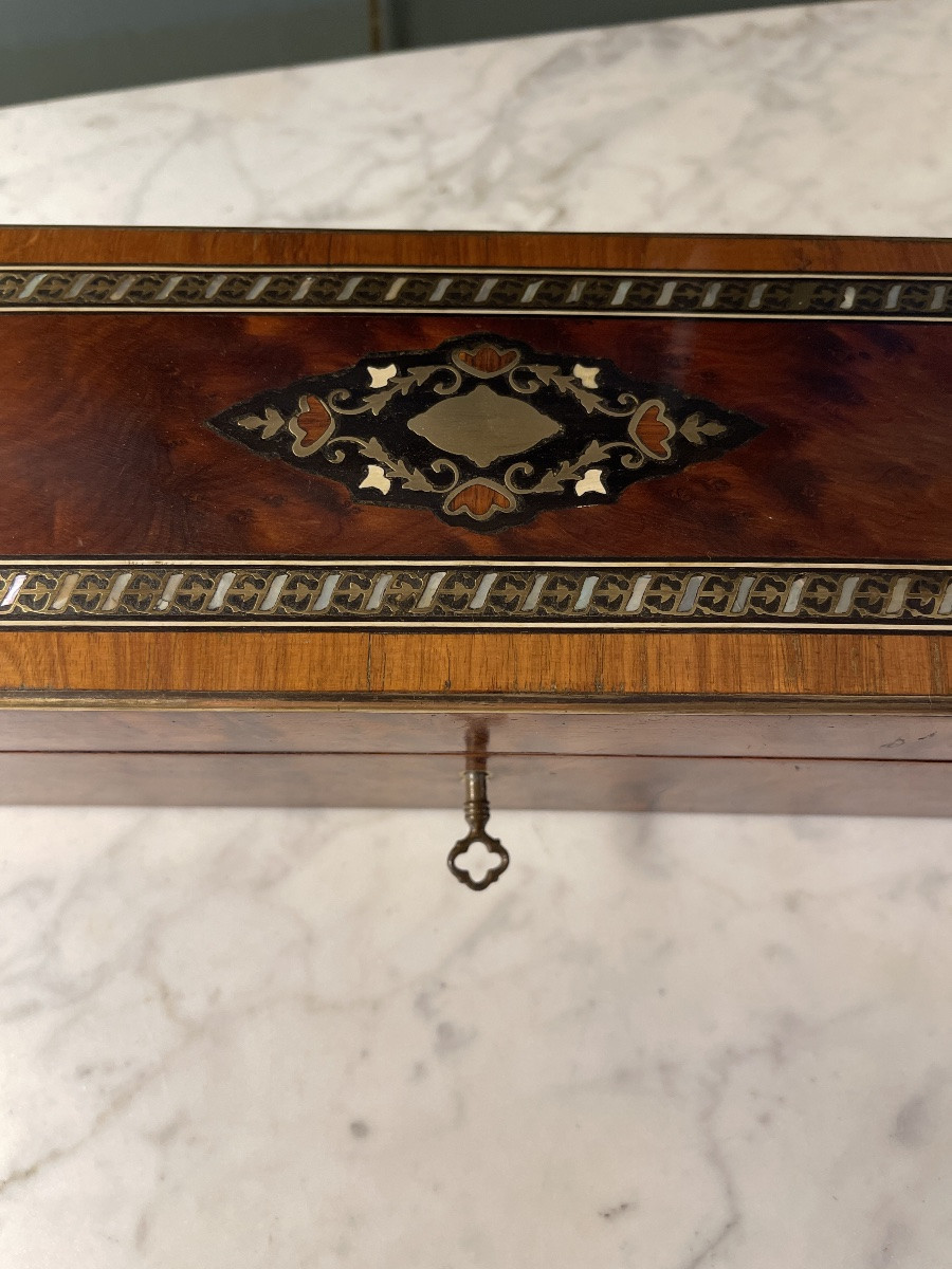 Boite à gant époque Napoléon III-photo-5