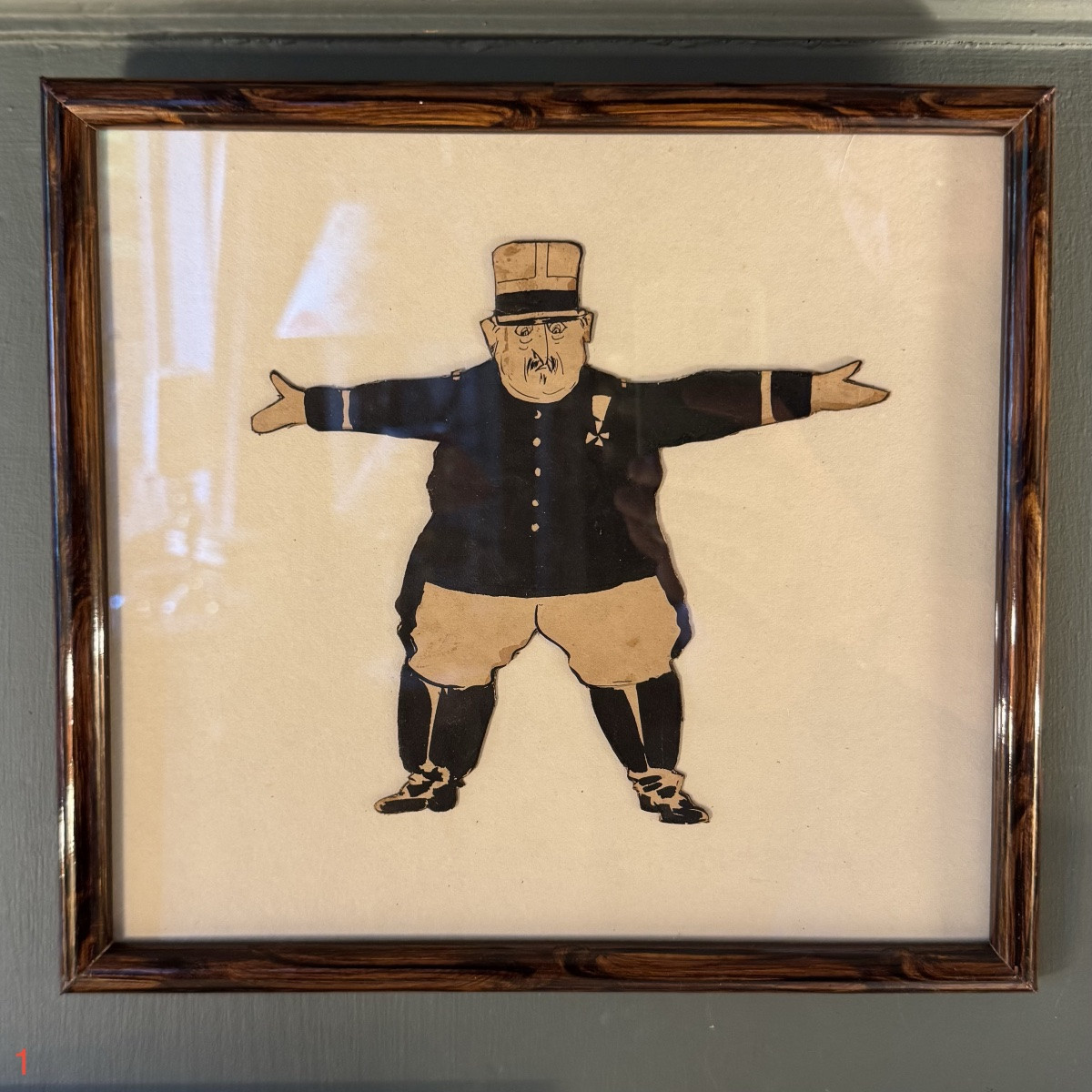 Caricatures de gendarmes, vendu à l'unité-photo-2