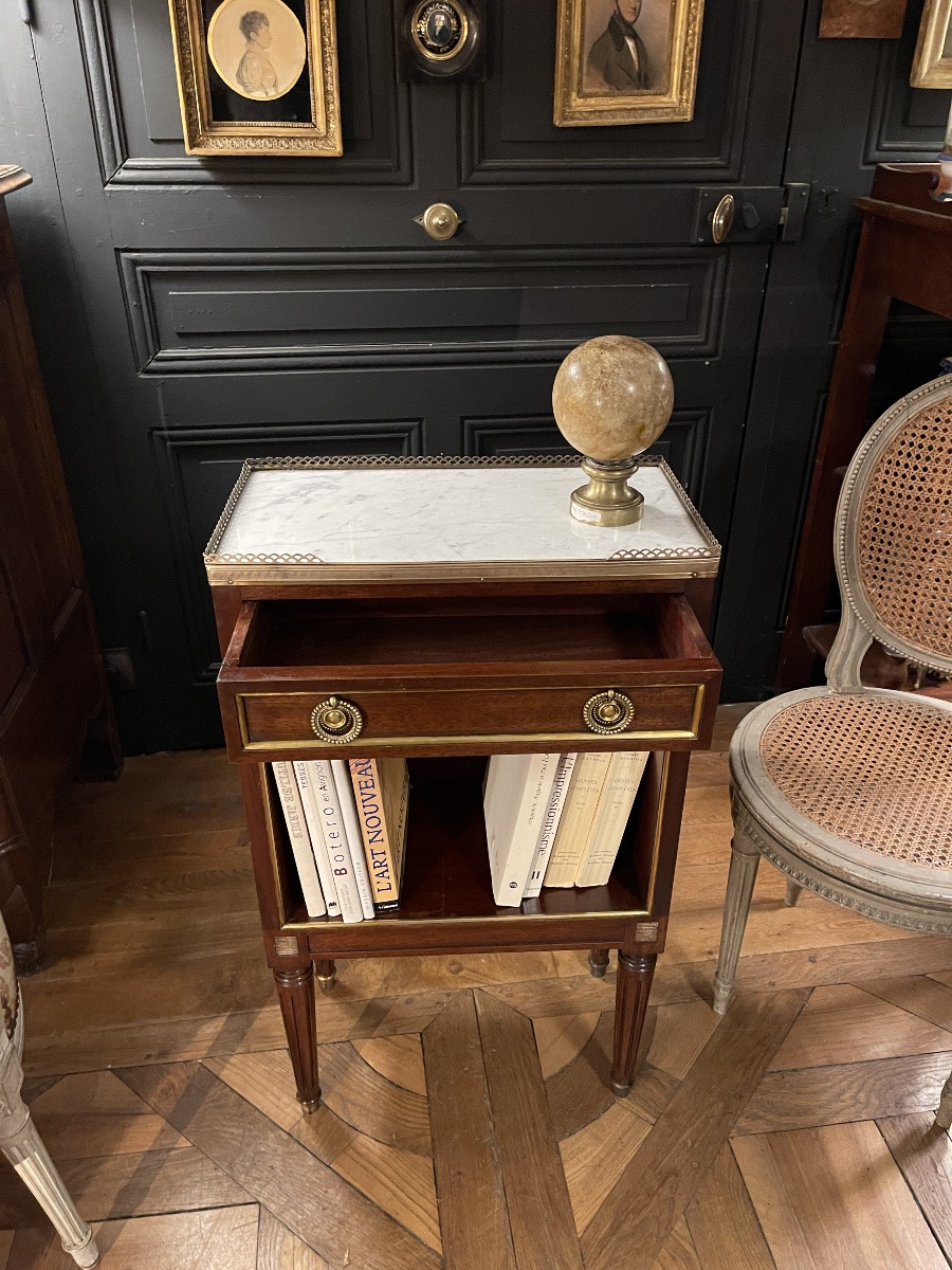 Petit bibus, bibliothèque style Louis XVI-photo-4