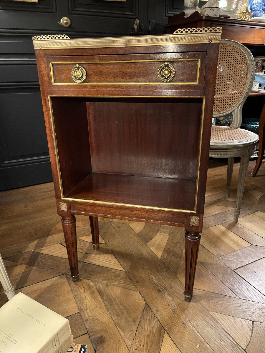 Petit bibus, bibliothèque style Louis XVI-photo-2