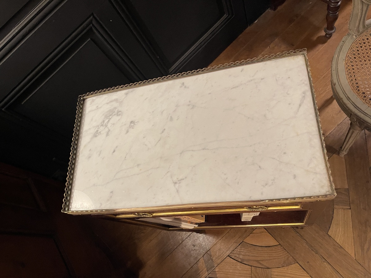 Petit bibus, bibliothèque style Louis XVI-photo-3