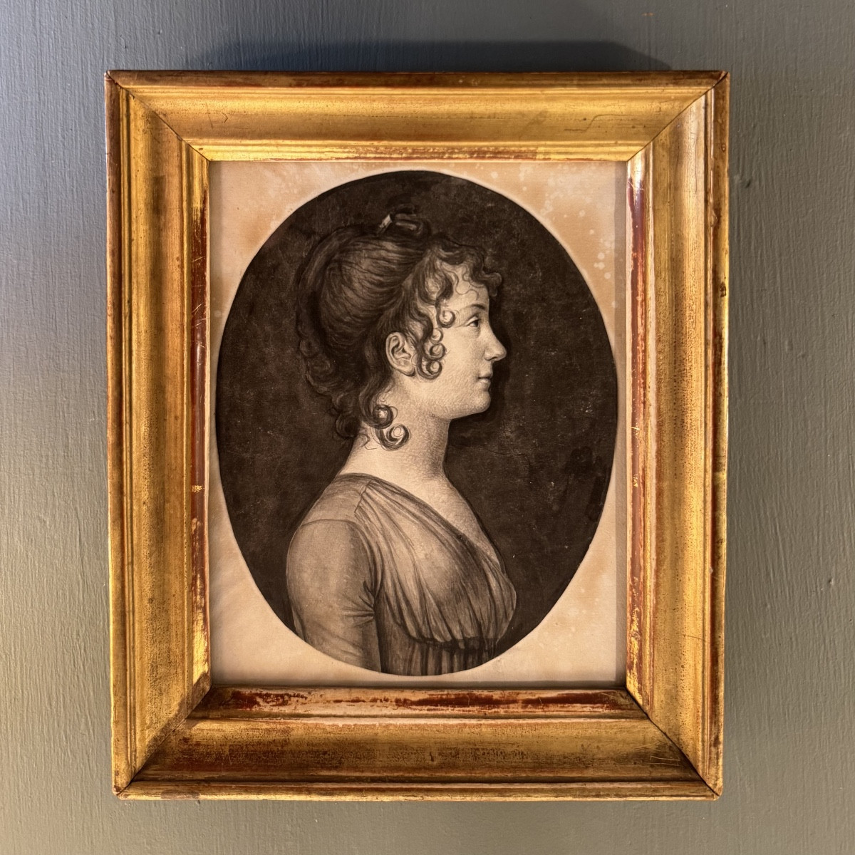 Portrait Of A Lady From The Late 18th Century, Directoire Period