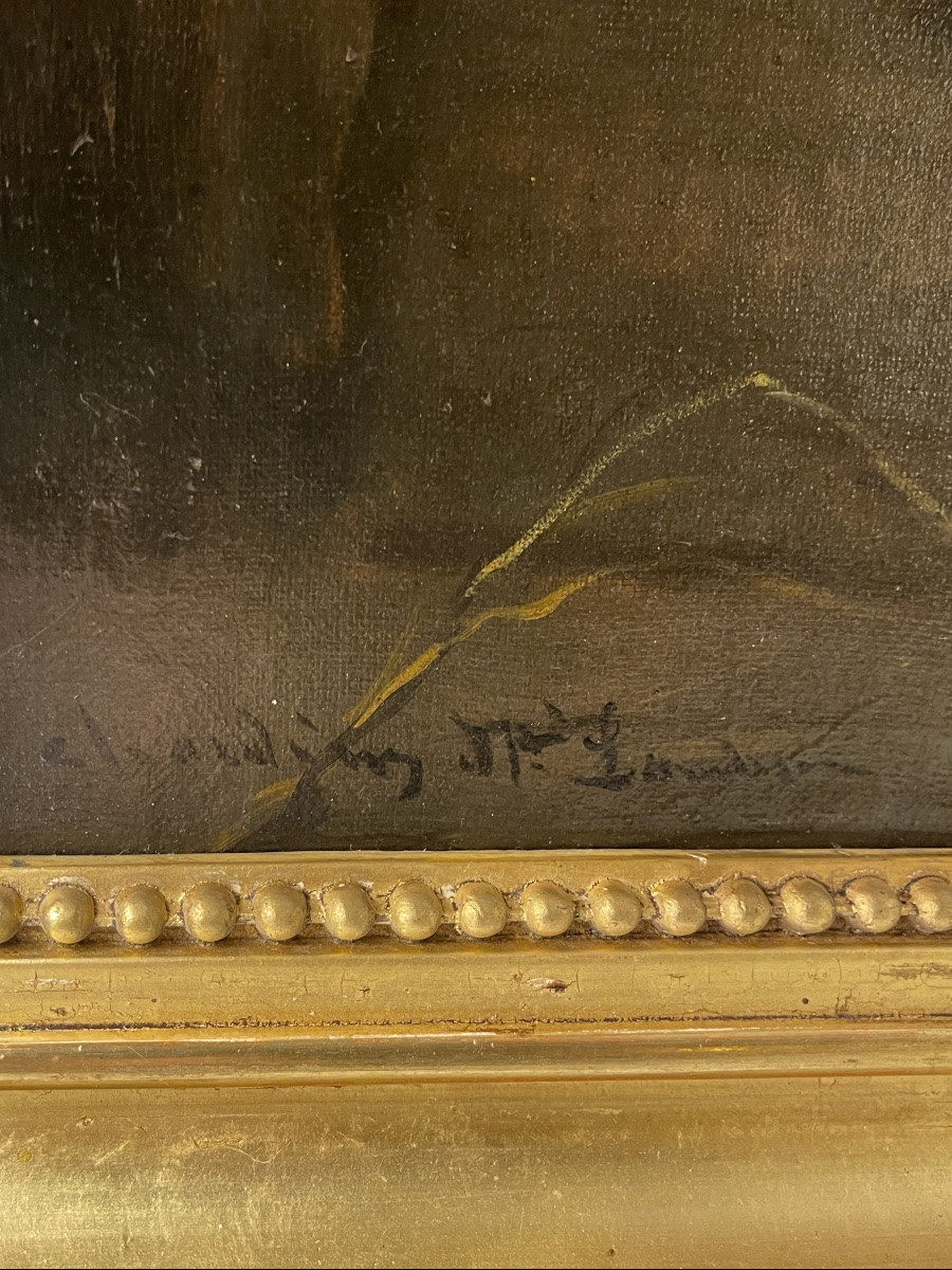 Portrait de chiens de Jules Chardigny XIXème-photo-3