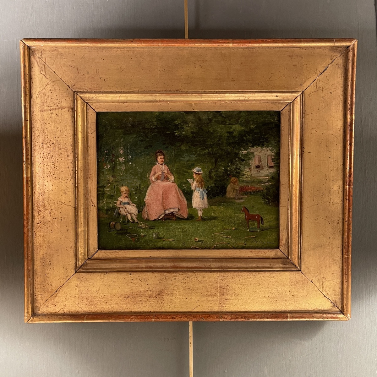 A Sunday In The Park, 19th Century Genre Scene