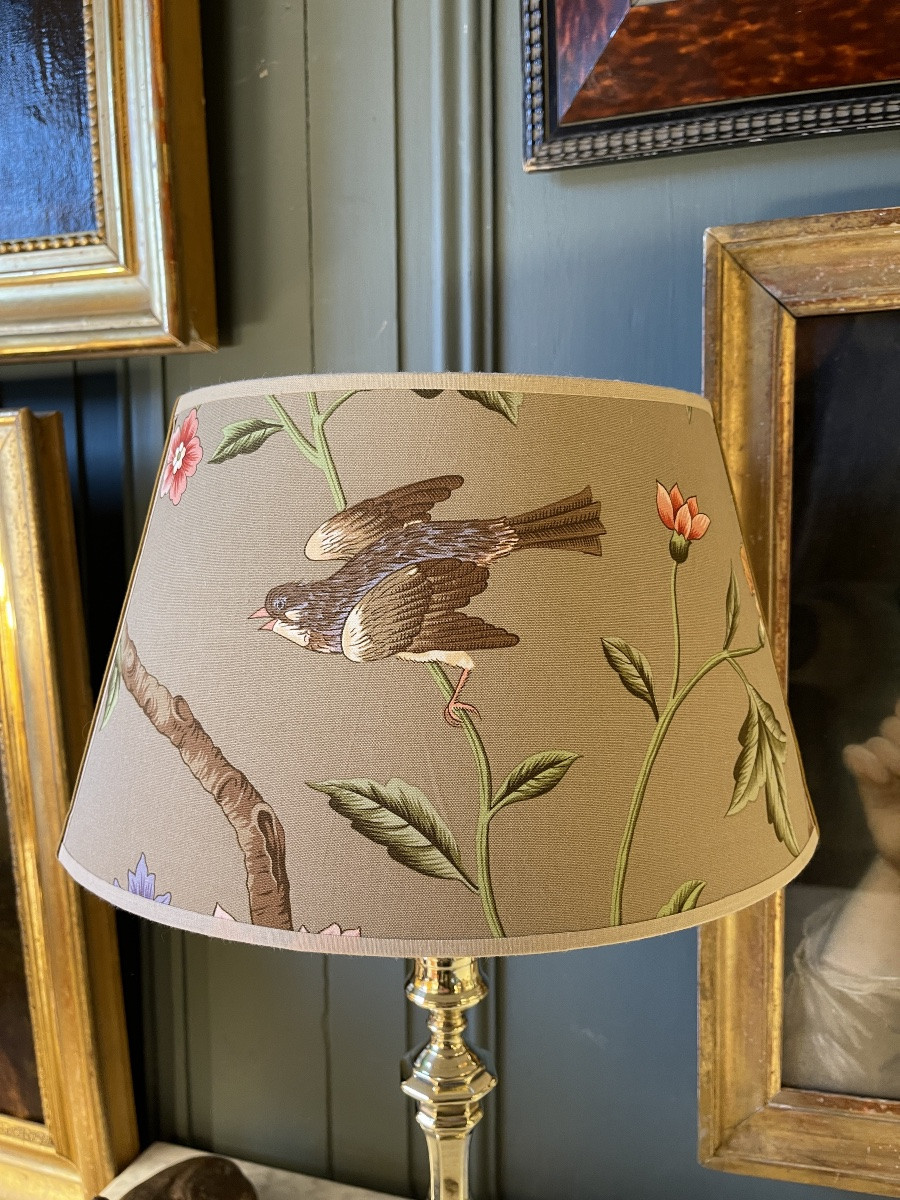 Lampe en bronze, hauteur 45 cm-photo-3