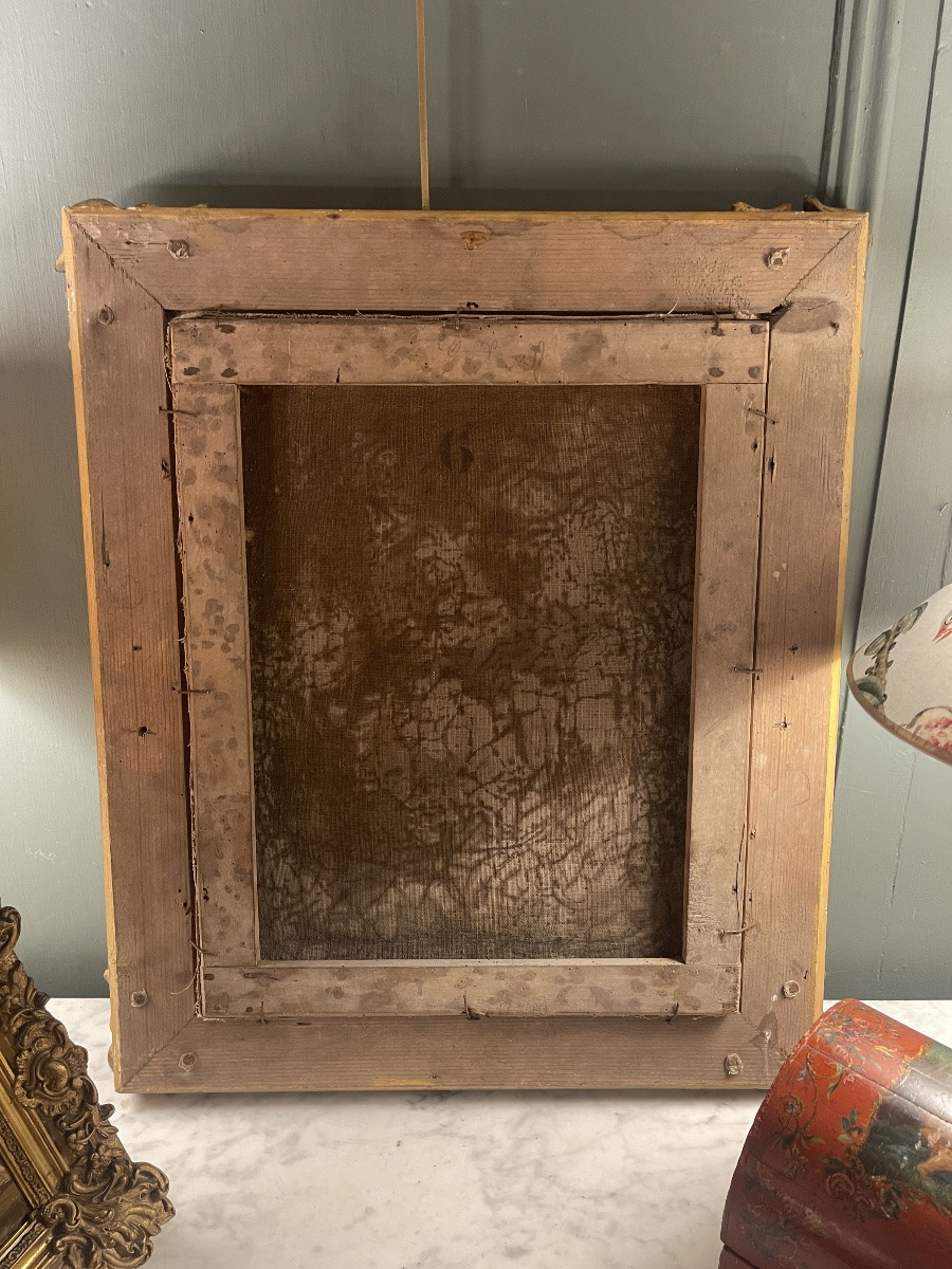 Portrait Of A Little Girl Feeding Her Goat, Dated 1851-photo-7