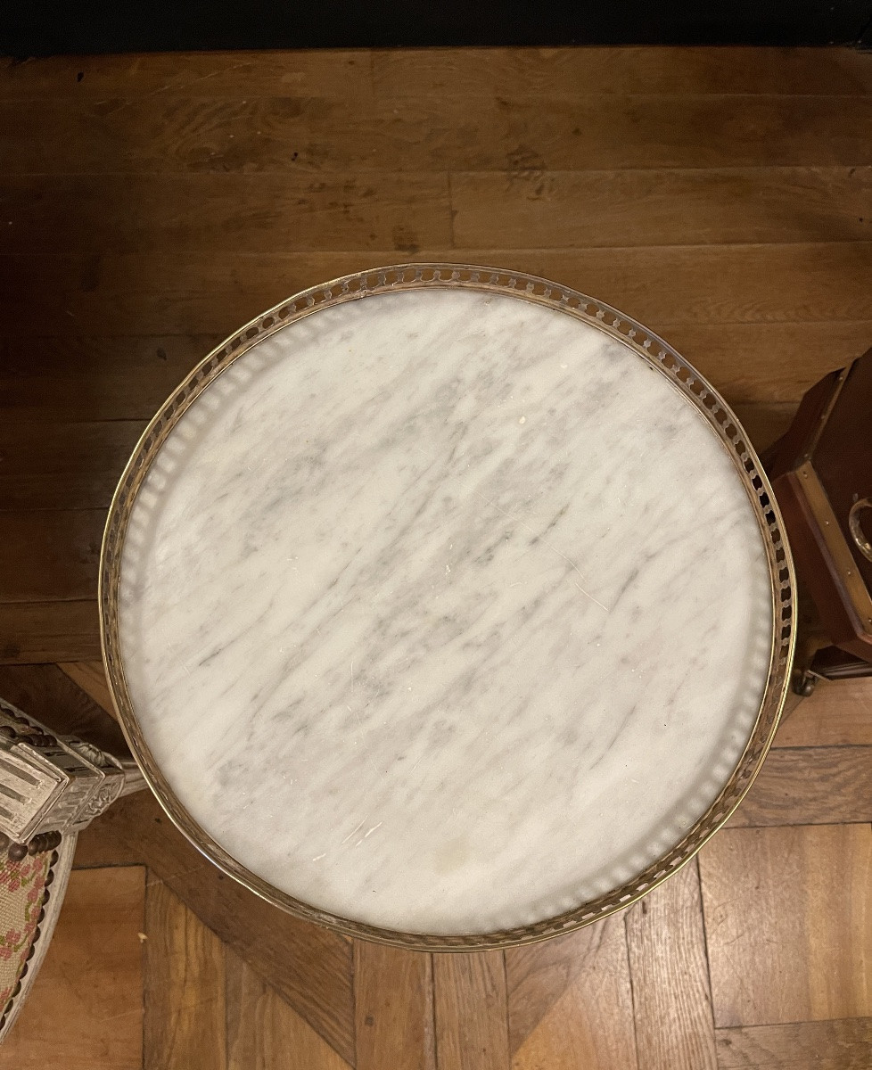 Petit guéridon tripode, Hauteur 55.5 cm-photo-4