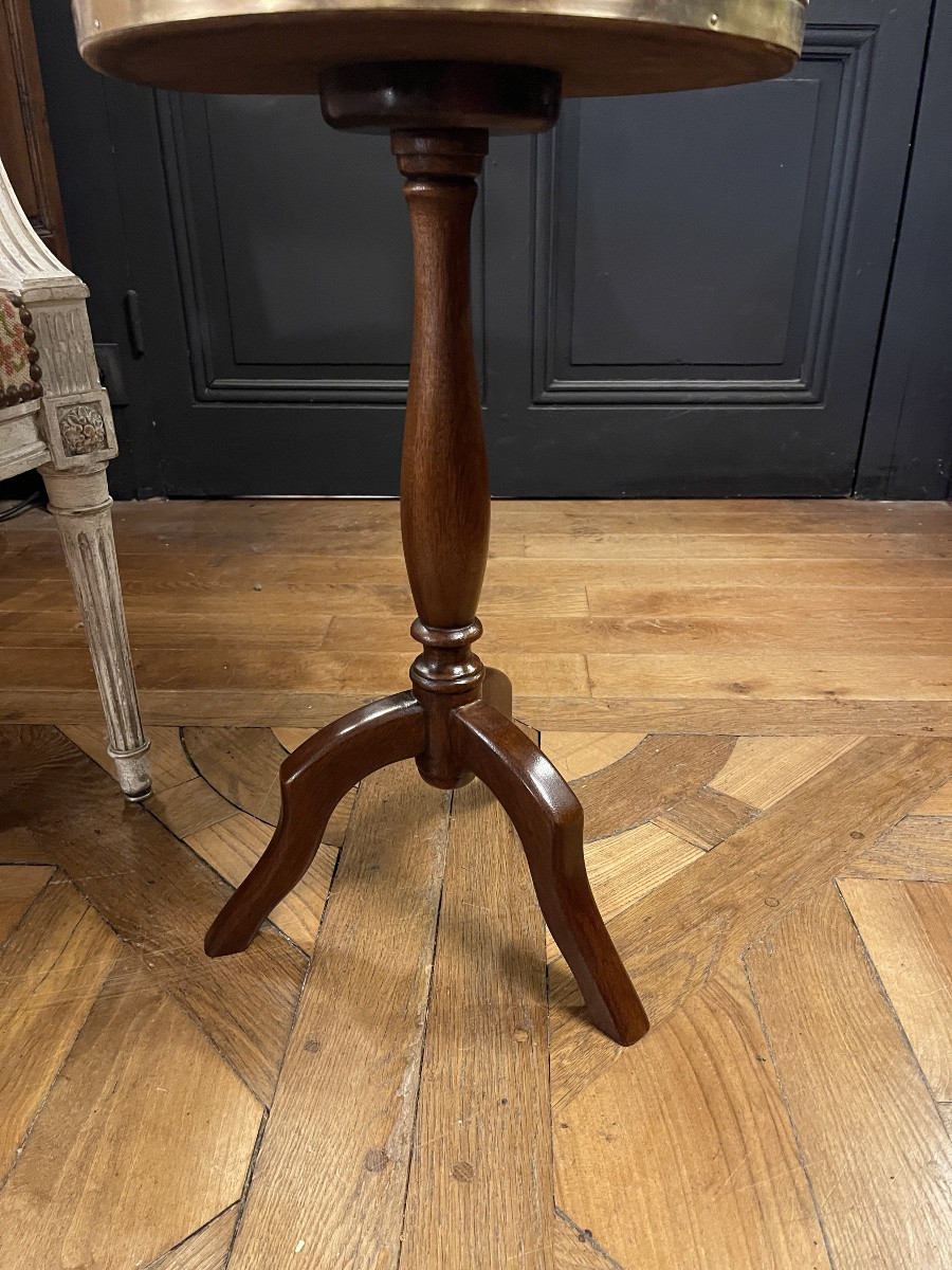Petit guéridon tripode, Hauteur 55.5 cm-photo-2